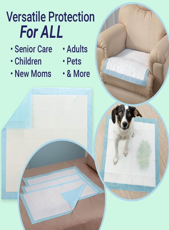 إيزي كومفرتس فوط تشاكس الواقية للاستخدام مرة واحدة، فائقة الامتصاص، فوط سرير واقية لكبار السن، عبوة من 50 فوطة، من إيزي كومفورتس - Image 2